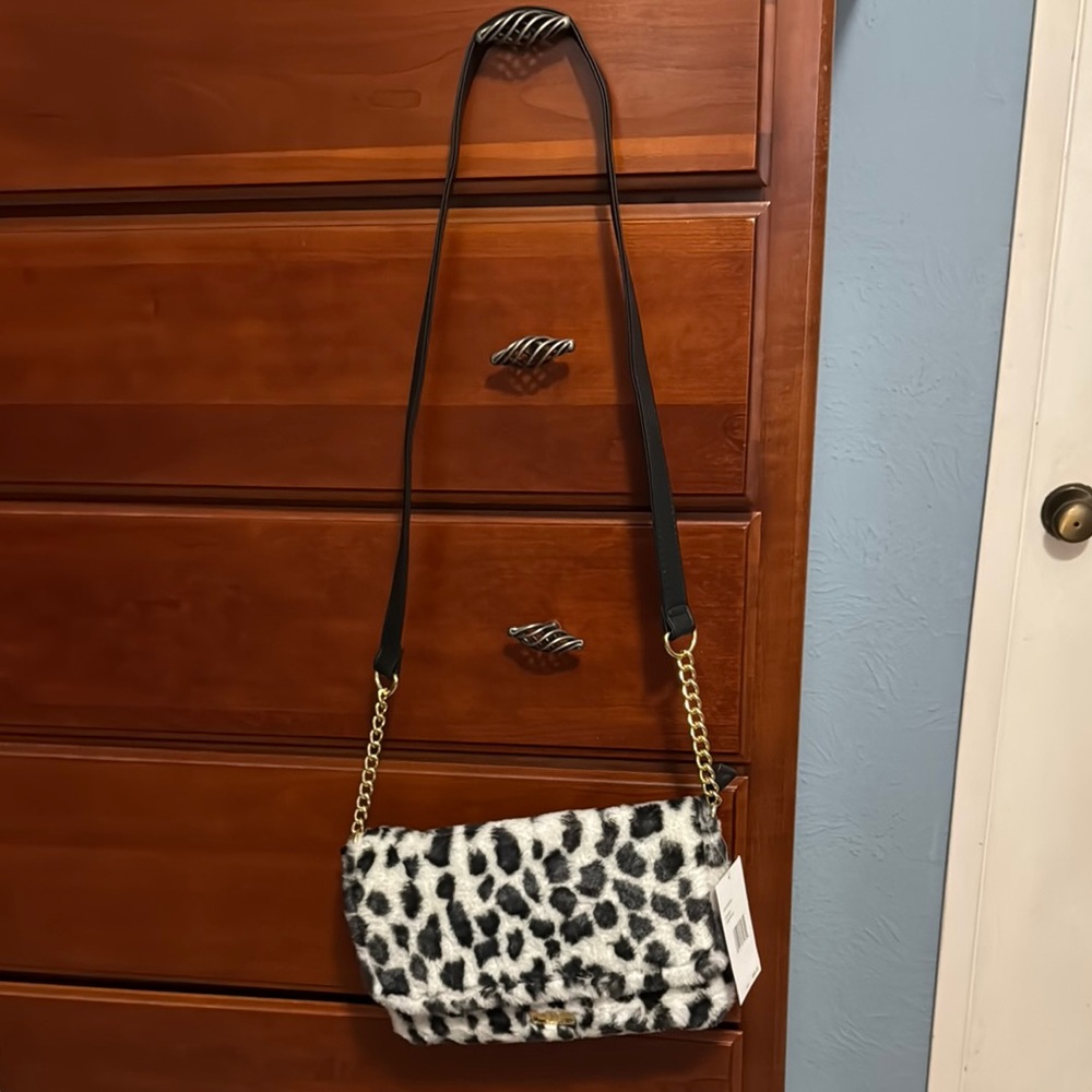 Leopard Print Shoulder Bag